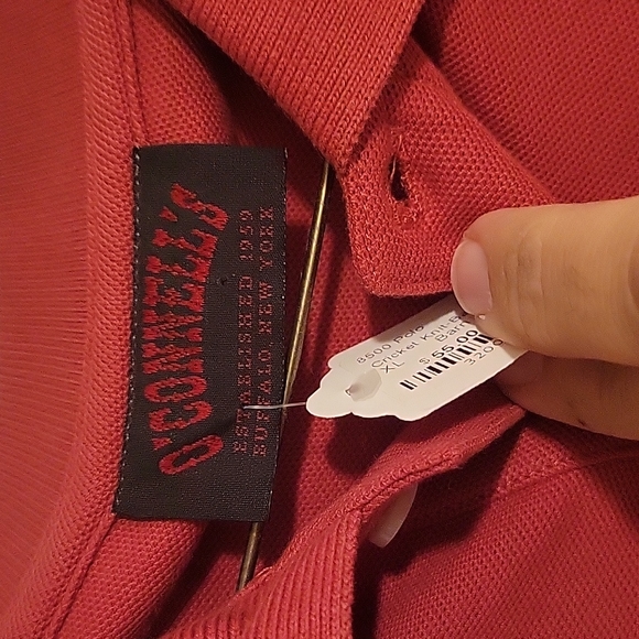 O'Connell's Polo shirt size XL reddish pink color - Picture 2 of 4